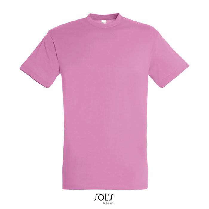 Tshirt unisex personnalisé en coton 150g - REGENT rose orchidée